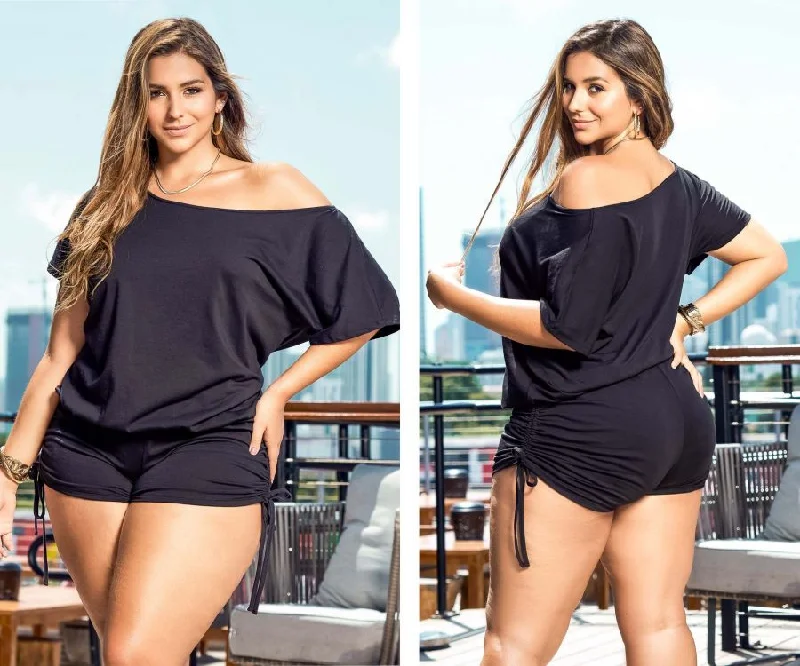 YEAR-End Clearance Mapale 5736X Romper Color Black