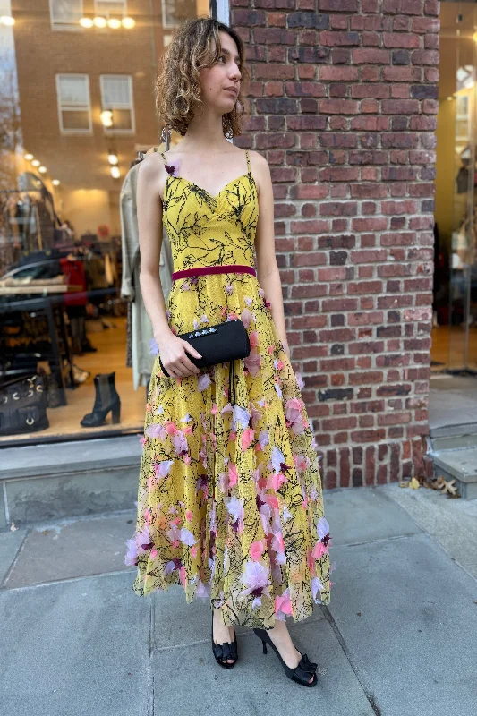 Holiday Sale MARCHESA NOTTE Midi Dress / XS-US0