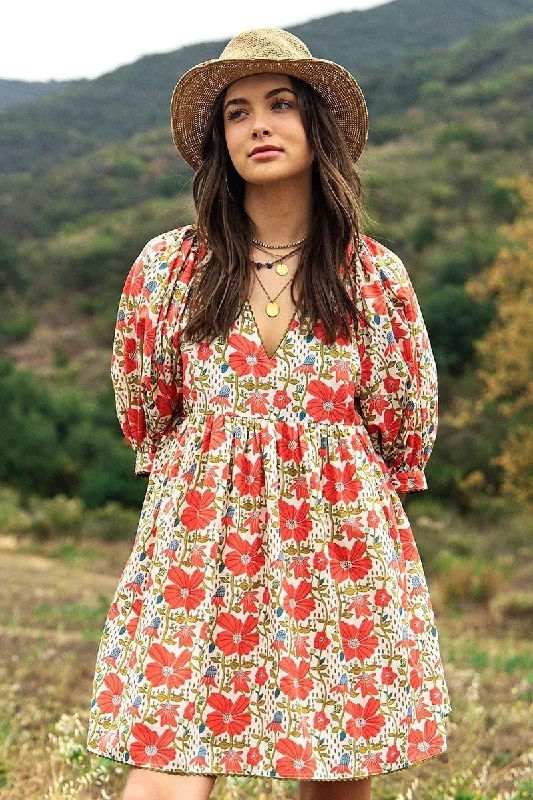 Epic Deals Marie - Floral Print Mini