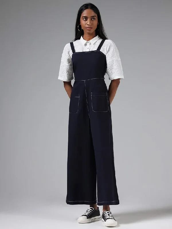 Mega Deal Nuon Blue Denim Jumpsuit