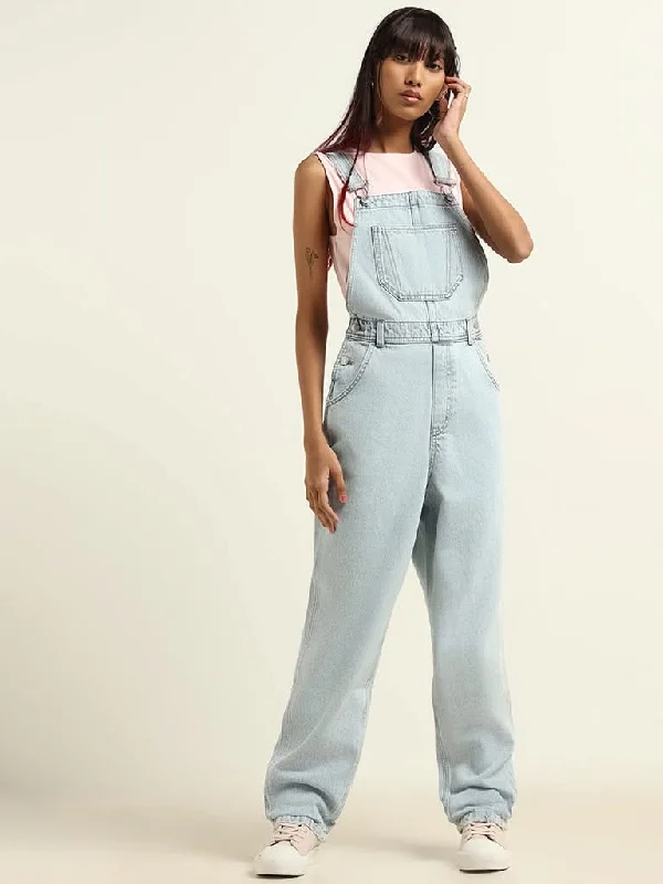 Big Discounts Nuon Blue Denim Jumpsuit