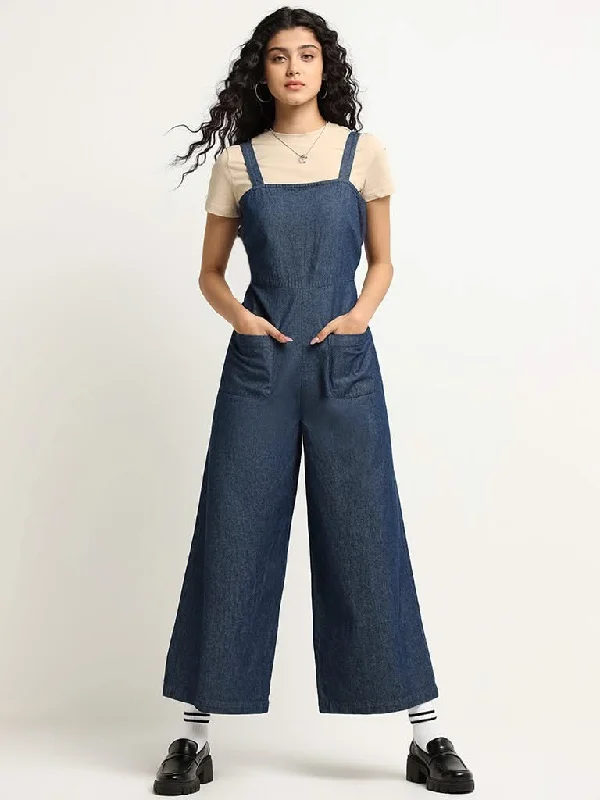 Closeout Nuon Blue Denim Jumpsuit