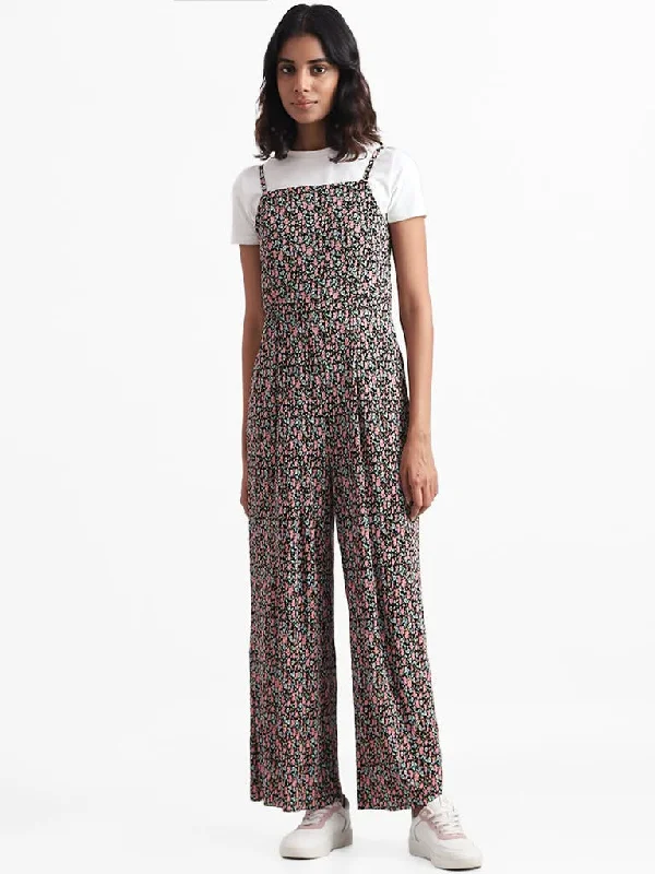 Super Sale Nuon Multicolor Floral Printed Jumpsuit