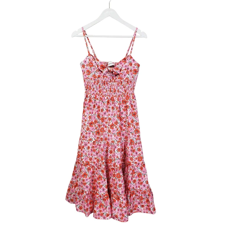 Price Smash NWOT Yumi Kim Floral Smocked Tiered Hem Dress Size Small
