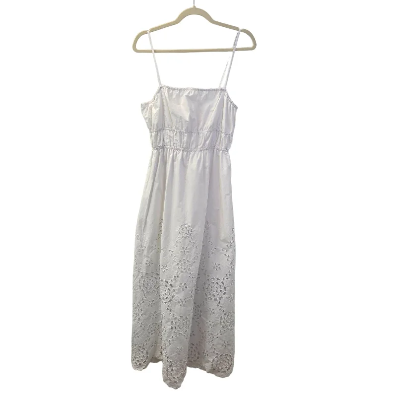 Act Fast NWT Madewell Depeche Eyelet Midi Sundress Size 6