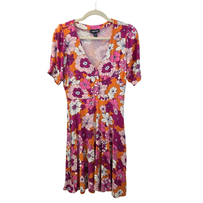 Unmissable Offer NWT Modcloth Making My Way Down To Miami Floral Dress Size Small