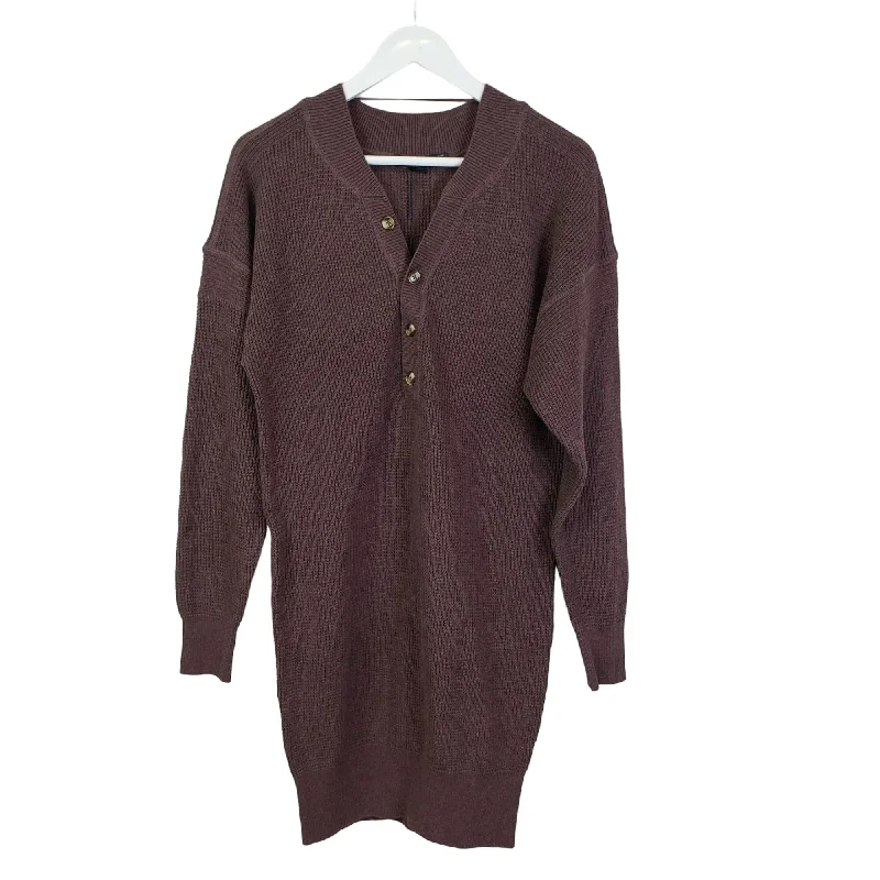 Special Buy NWT Prana Milani Henley Dress in Clove Size XS (2)