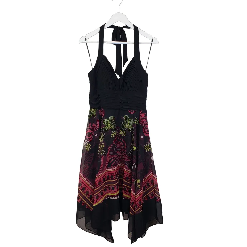 New Markdowns NWT Sangria Floral Handkerchief Hem Halter Dress Size 10