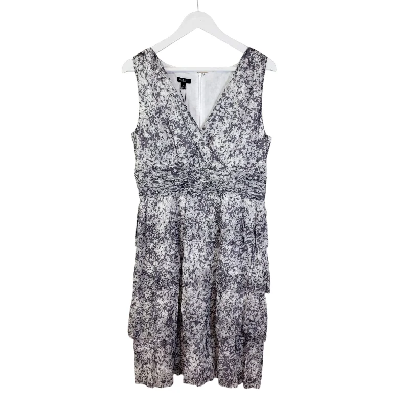 Blowout Sale NWT Talbots Floral Tiered Hem Sleeveless Dress Size 10