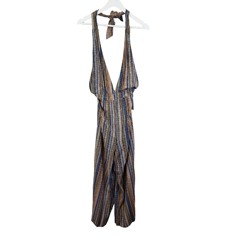 Big Discounts NWT Wild Fable Striped Backless Jumpsuit Size XS