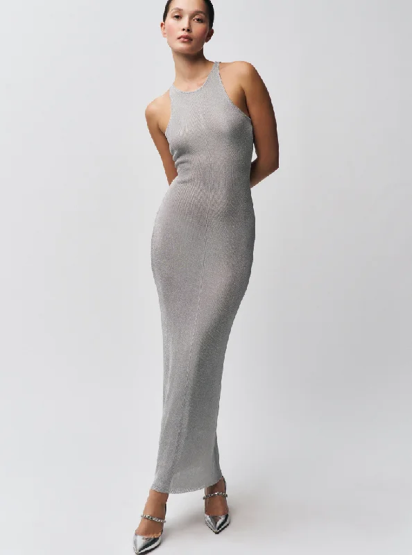 Crazy Savings Odette Dress in Silver