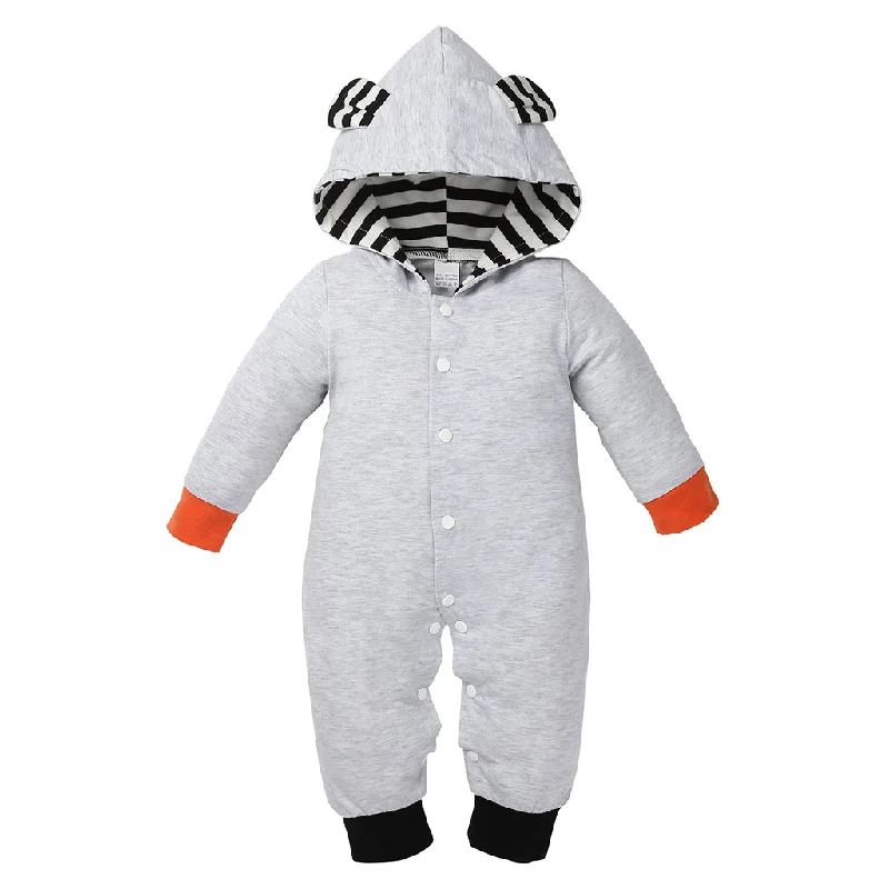 Deal of the Day Maxbell One Piece Newborn Baby Infant Romper Jumpsuit Cotton Hooded Outfits 100cm