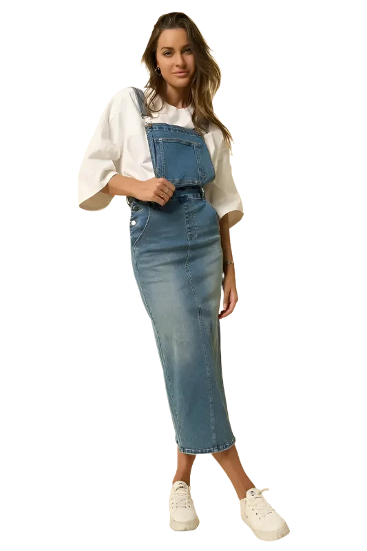 Final Clearance OVERALL LONG SKIRT