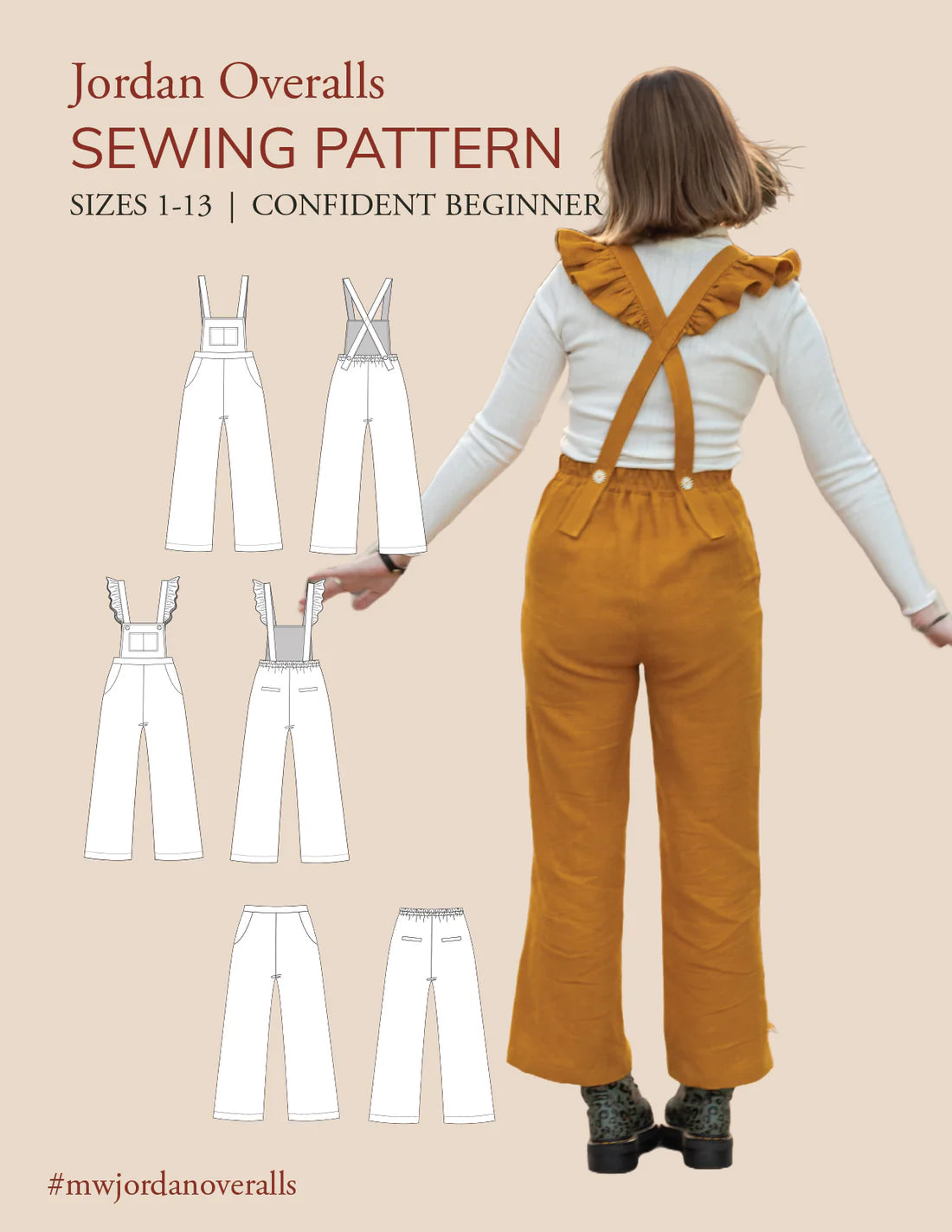 Weekend Deal PDF Pattern - Jordan Overalls | Madswick