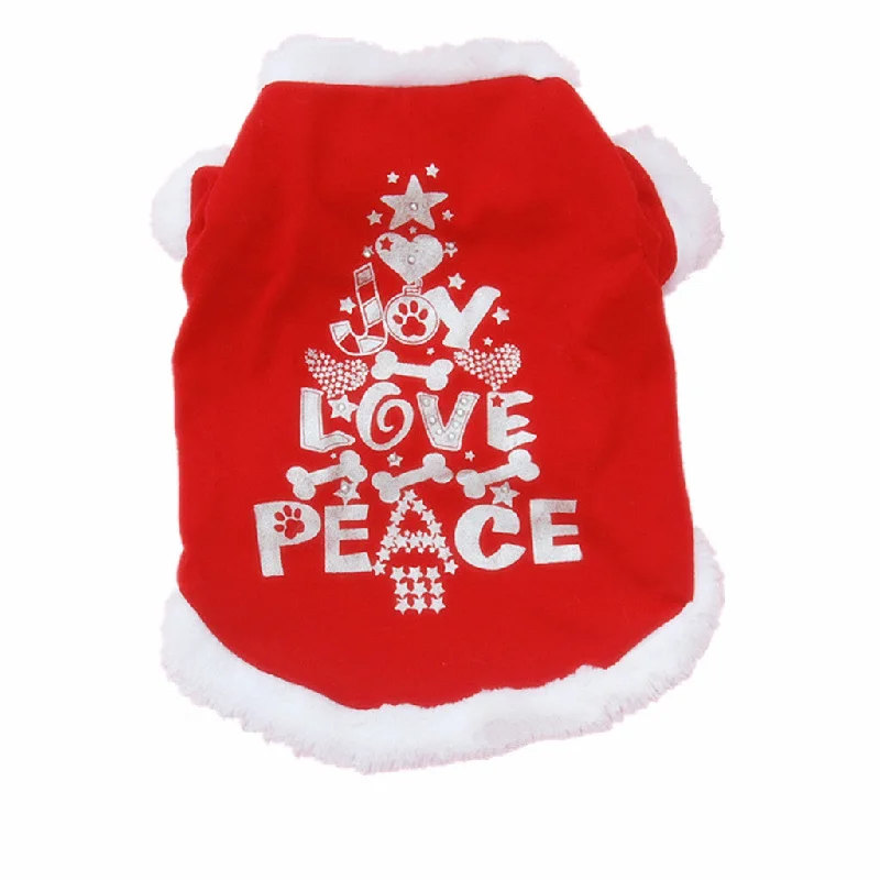 Huge Discounts Maxbell Pet Dog Puppy Cat Apperal Jumpsuit Clothes Xmas Costume Chrismas Outfit  XS