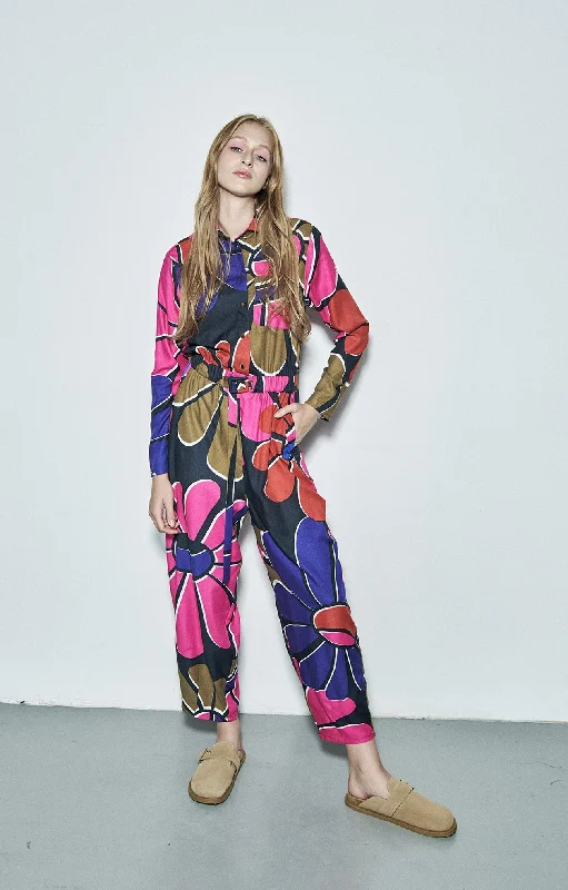 Price Rollback Pipacs Barrel Leg Jumpsuit Daisy