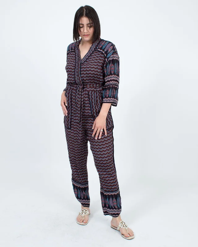 Midnight Madness Printed Jumpsuit