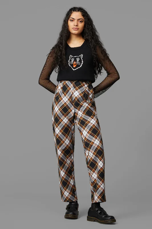 Great Bargains Pumpkin Tartan Pant