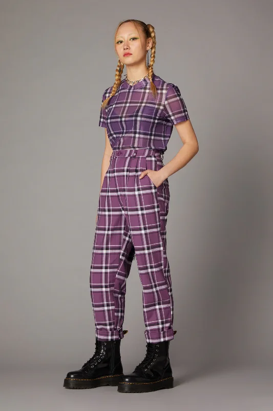 Final Markdown Purple Punk Tartan Pant