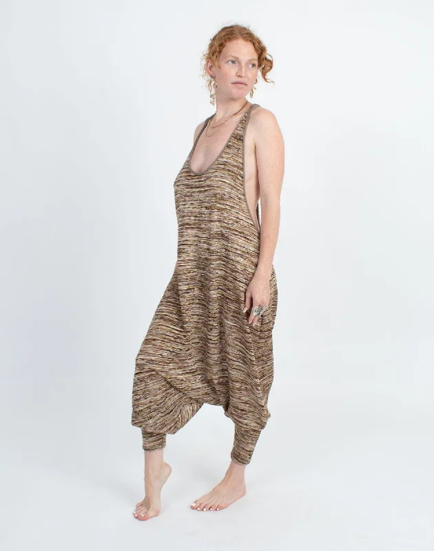 Savings Galore Raceback Knit Jumpsuit
