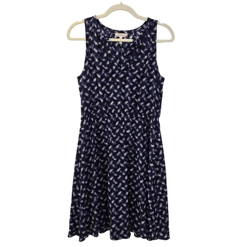 Online Only Rebecca Taylor 100% Silk Graphic Print Fit & Flare Mini Dress Size 4