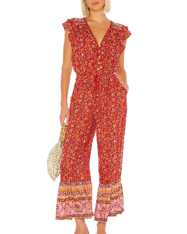 Closeout Red Dahlia Jumpsuit
