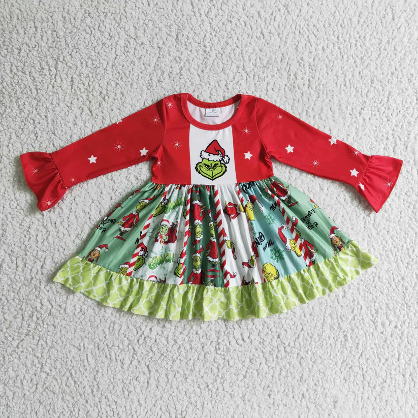 Buy Now Red Grinch Twirl dress