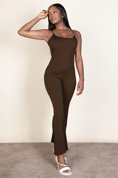 Bargain Blast Ribbed Knit Wide-Leg Romper