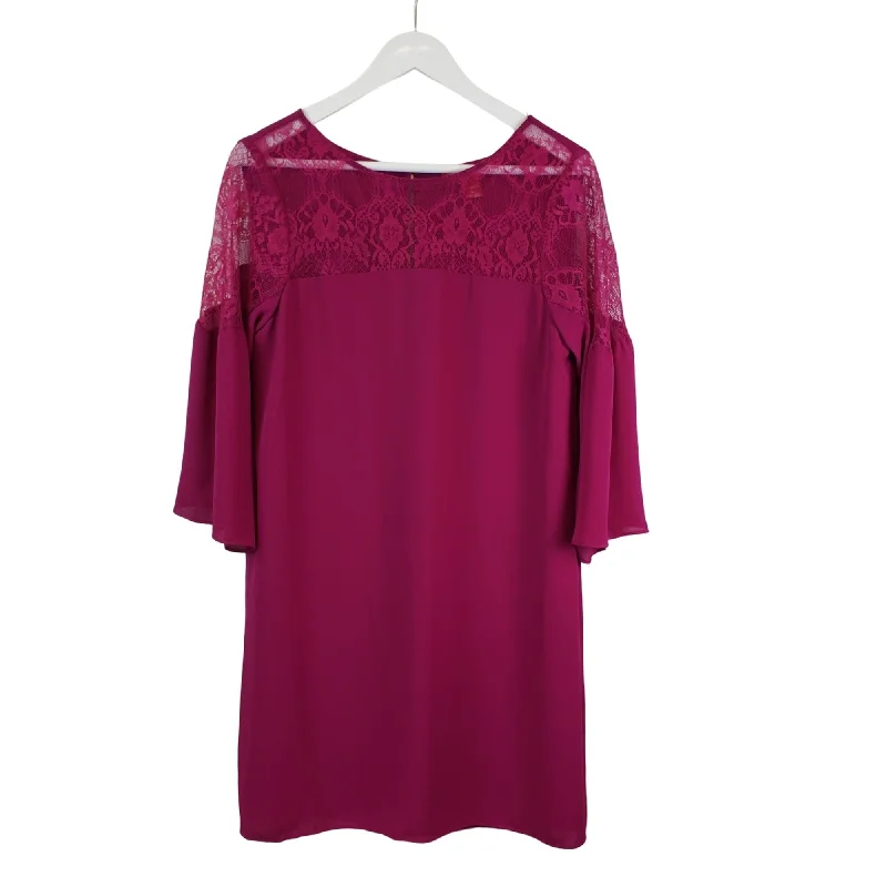 Deal Alert Saks Fifth Avenue Lace Trim Sheath Mini Dress Size Small