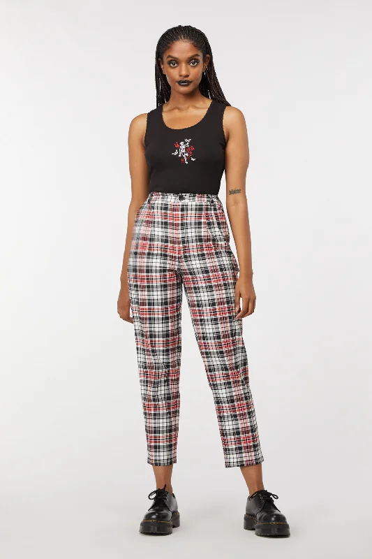 Don’t Miss Out Skelly Tartan Regular Pant