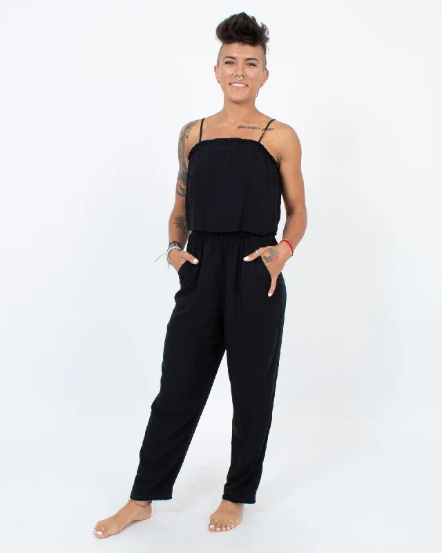 Final Clearance Smock Neck Jumpsuit