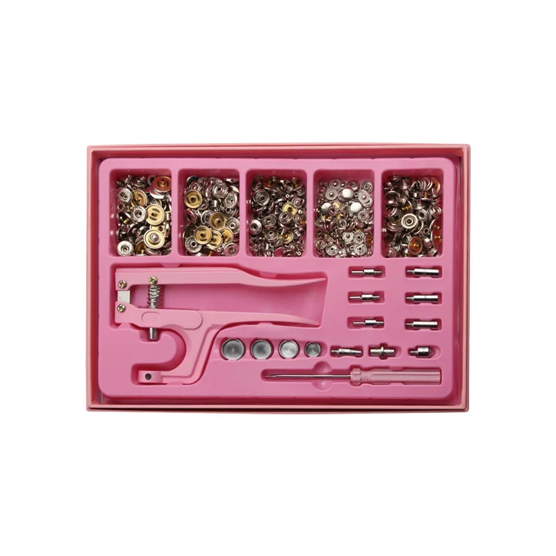 Special Promotion Maxbell Snap Fasteners Button Kits with Fastener Pliers for Jumpsuit Hat Quilt Cover Argent Special Promotion Maxbell Snap Fasteners Button Kits with Fastener Pliers for Jumpsuit Hat Quilt Cover Argent