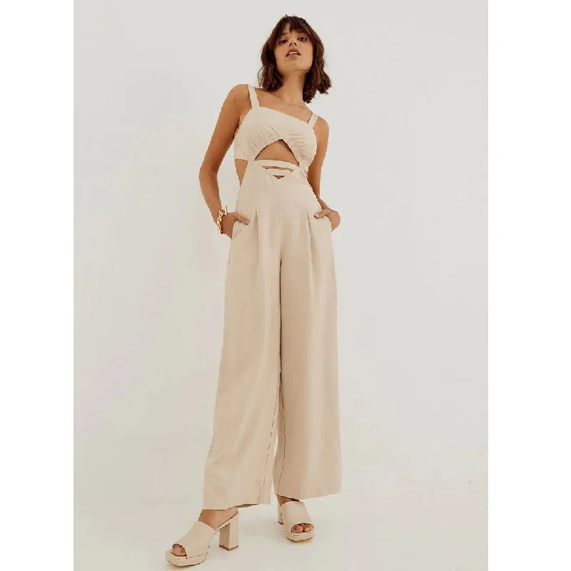 Blowout Sale Sovere Horizon Jumpsuit - Tea