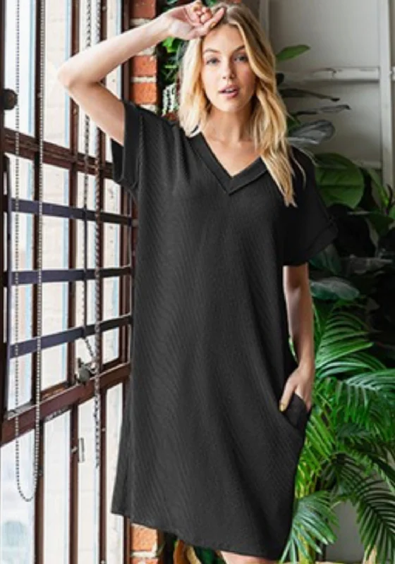 Best Bargains The Perfect Day Ribbed Tshirt Dress