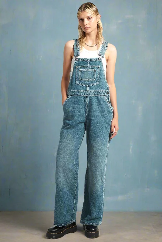 Crazy Deals The Ragged Priest Release Bleached Denim Dungarees