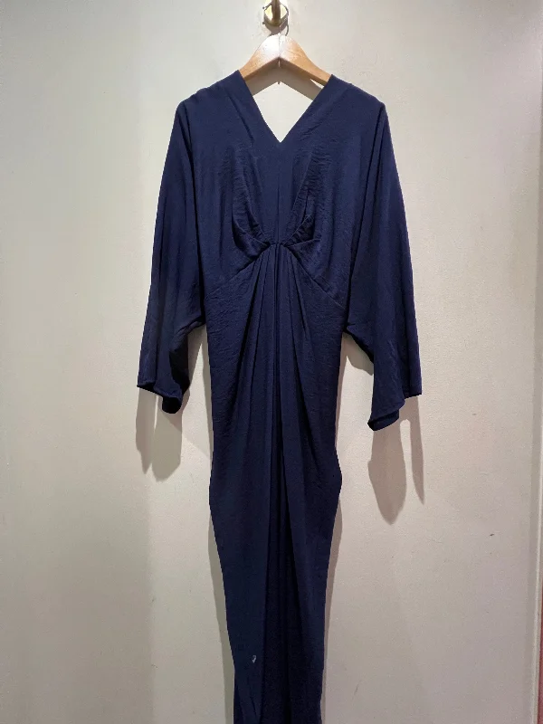 Deep Discounts Tie Back Dress - Navy