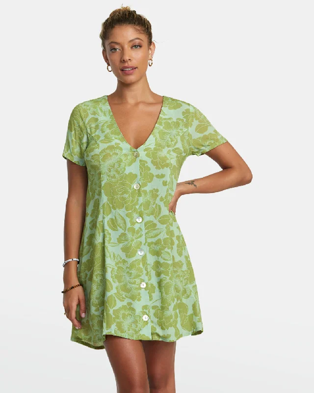 Epic Deals Understated Mini Dress - Shale