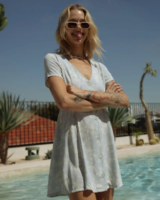 Daily Deals Understated Mini Dress - Shore