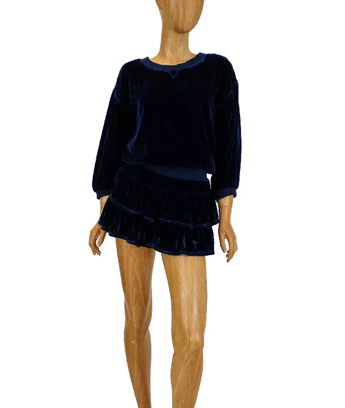 Shop and Save Velvet Romper with Silk Lining