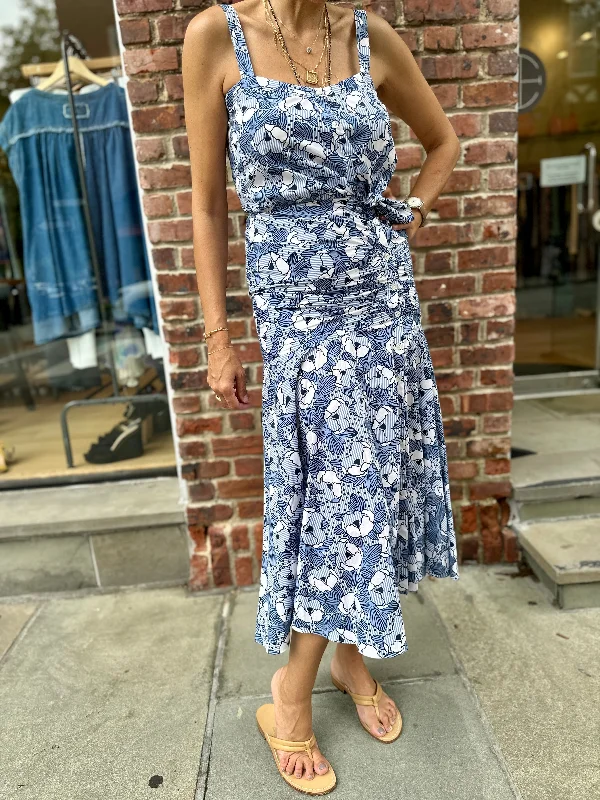 Closeout VERONICA BEARD Cotton Midi Dress / S-US2