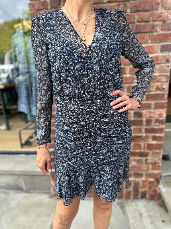 Act Fast VERONICA BEARD NWT LS Dress / M-US6