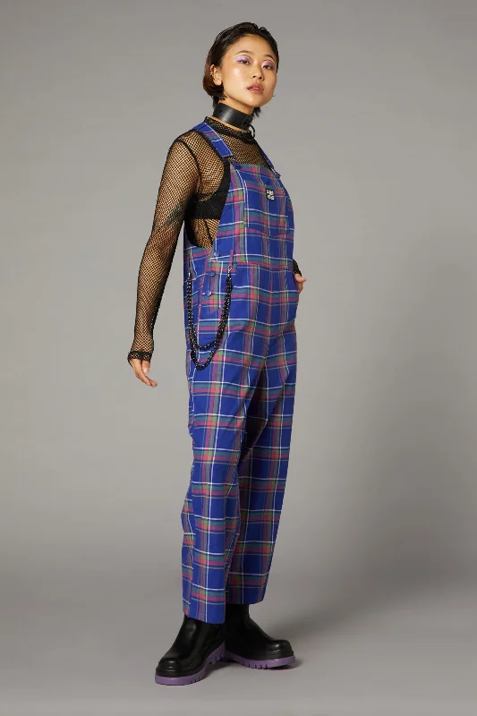 Overstock Werewolf Tartan Goth Overall