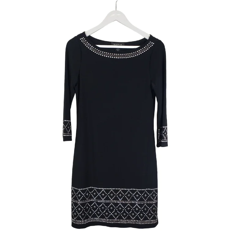 Limited Quantity WHBM Sequin & Jewel Embellished Shift Dress Size XS