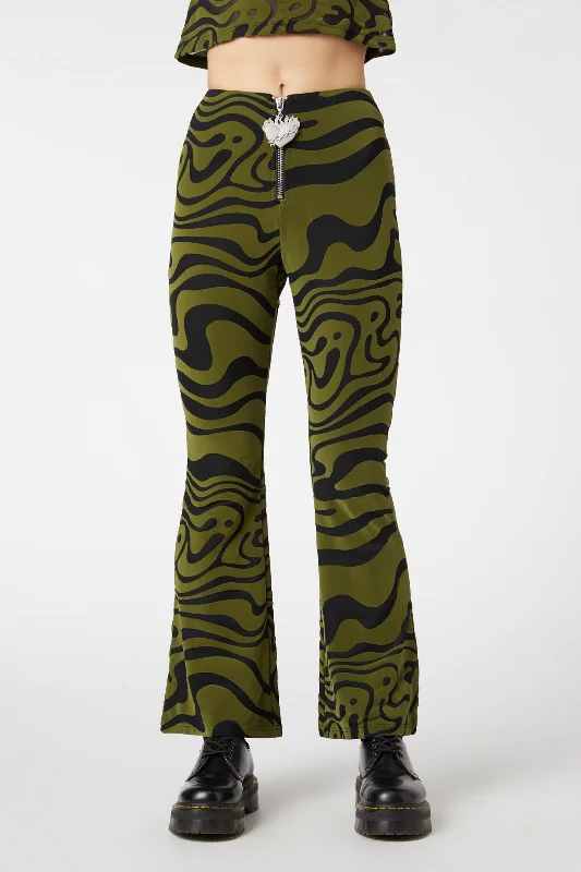 Online Only Who Are You Mesh Pants