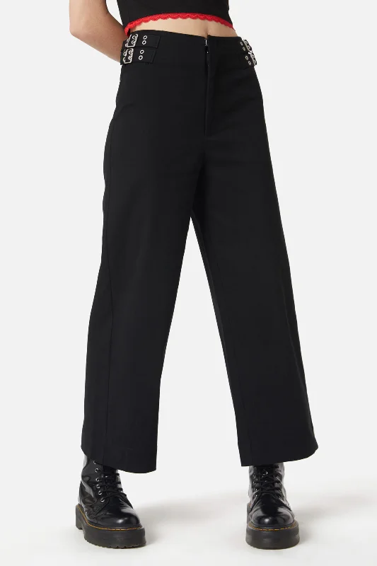 Best Seller Wide Leg Buckle Pant