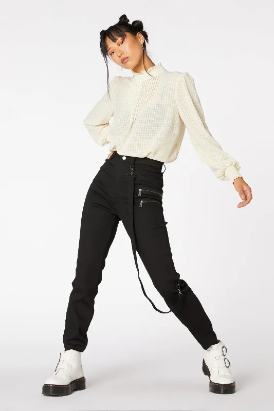 Big Discounts Wild Side Fitted Punk Jean