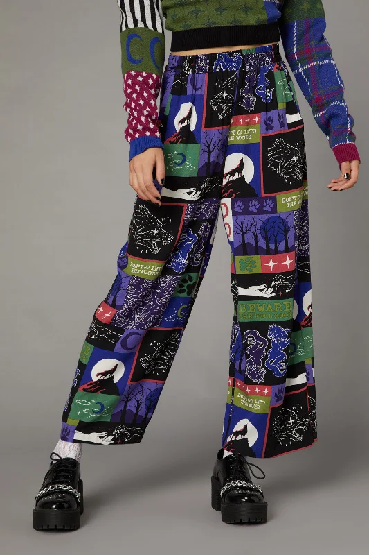 Limited Availability Wolf Pack Print Pant