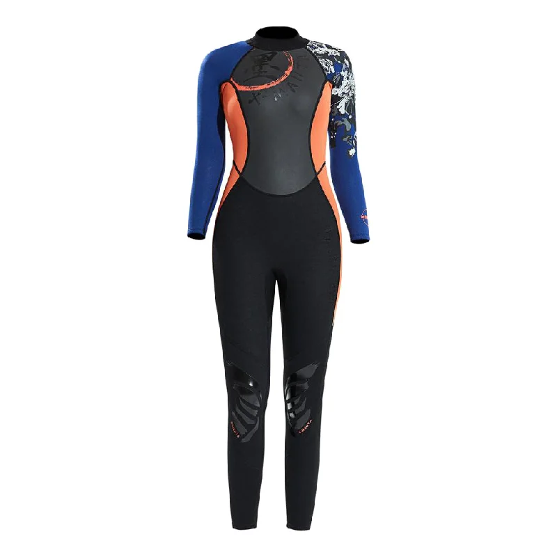 Epic Deals Maxbell Women Lady 3mm Diving Wetsuit One-Piece Long Sleeve Wet Suit Jumpsuit S Epic Deals Maxbell Women Lady 3mm Diving Wetsuit One-Piece Long Sleeve Wet Suit Jumpsuit S
