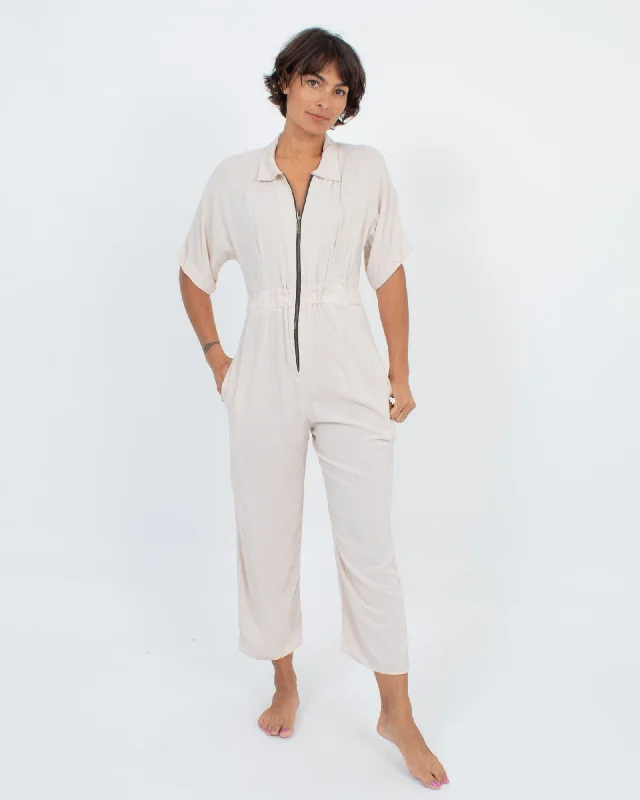 Hurry In Zip Down Jumpsuit
